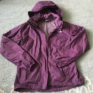 North face rain jacket/windbreaker